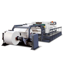 Automatic servo precision high speed rotary knife roll to sheeter cut offset paper Coated paper sheeting cutting machine with CE